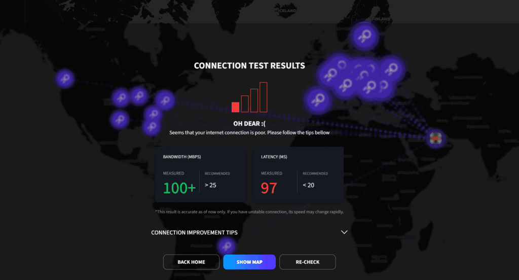 boostroid internet speed test